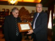 Ünver,yılın Ahi Babası Belgesini Aldı