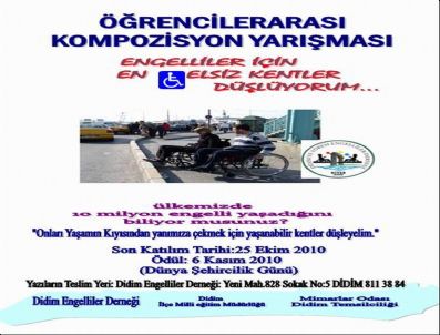 ŞEHIRCILIK GÜNÜ - 'Engelliler Ne İstiyor' Kompozisyon Yarışması