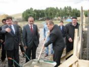 Kaçmaz Köyünde Cami Temel Atma Töreni