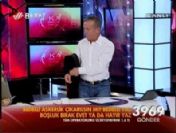 Ağaoğlu canlı yayında soyundu