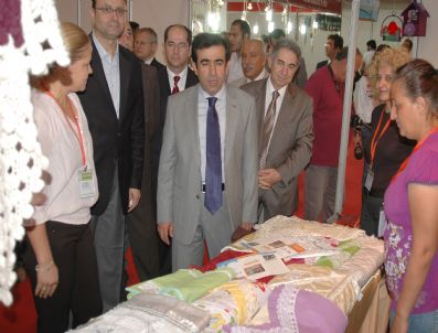 MERSINLI - Ev Kadınları Da 'Meçef-2010'da Stant Açtı