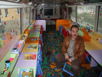 GAZI ŞAHIN - Ankara'da 5 Yıldızlı Gezici Ana Sınıfı Otobüsü