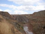 Derindere'de Yol Hattı Çalışmaları Sürüyor