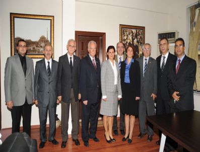 KEMAL AYDıN - Mimar Ve Mühendislerden Başkan Çerçioğlu'na Ziyaret