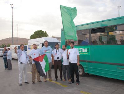 'Viva Palestina 5' Konvoyu, Cilvegözü Sınır Kapısından Çıkış Yaptı