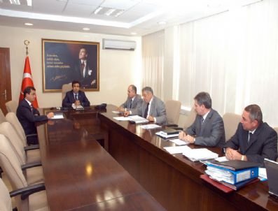 MERSIN VALISI - İçişleri Bakanlığı Mahalli İdareler Eğitim Birliği Encümen Toplantısı