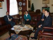 Nevşehir Barosu Başkanı Korucu, Ünver'i Ziyaret Etti