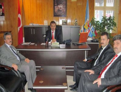 MUSTAFA CANLı - İl Sağlık Müdürü Öztürk'ten Belediye Başkanı Canlı'ya Ziyaret
