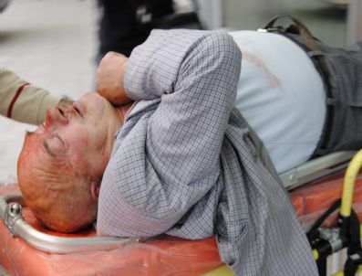 Kayseri'de Trafik Kazası:1 Yaralı