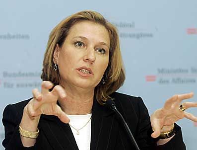TZIPI LIVNI - Livni'nin İddiası: Türkiye'nin İsteği Siyasiydi Tel Aviv