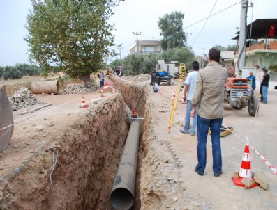 UMURLU - İkizdere Barajı'nın İçme Suyu Hattı Döşeme Çalışmaları Başladı