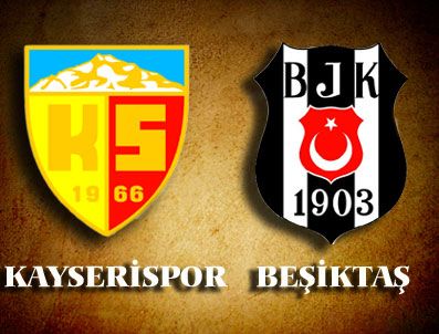 Kayserispor Beşiktaş maçının özeti