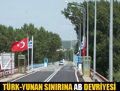 Türk-Yunan sınırına AB muhafızları geliyor