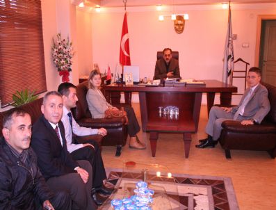 YAŞAR YAZıCı - Şehit Aileleri Derneğinden Başkan Yazıcı'ya Ziyaret