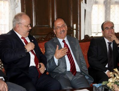 KEMAL ŞAHIN - Sivas Valisi Ali Kolat Basın Mensuplarıyla İstişare Toplantısı Yaptı