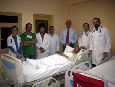 COMU - Çomü Sağlık Uygulama Hastanesi'nde Anjiyo Başarısı