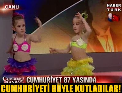 OYLUM TALU - Küçük çocuklara dansöz kıyafeti giydirdiler