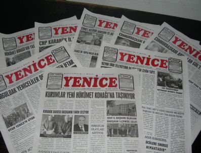 MUSTAFA AKAY - Yenice Gazetesi 38 Yaşını Kutluyor