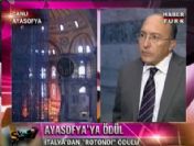 Ayasofya'ya İtalya'dan Rotondi ödülü sürprizi