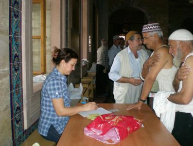 Hacı Adayları Aşılandı