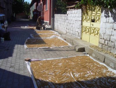 Hisarcık'ta Bulgur Zamanı