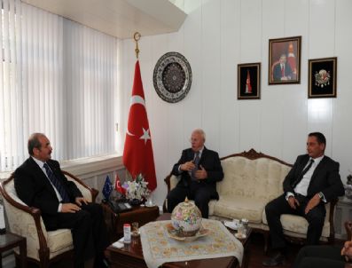 ŞÜKRÜ KOCATEPE - İşadamı Fehmi Yıldız'dan Kütahya Valisine Ziyaret