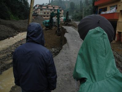 VELIKOY - Rize'de Şiddetli Yağış