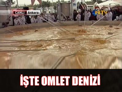 GUINESS - Dünyanın en büyük omleti Ankara'da yapılıyor