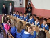 Öğretmenlerden Öğrencilerine Etli Pilav Ziyafeti