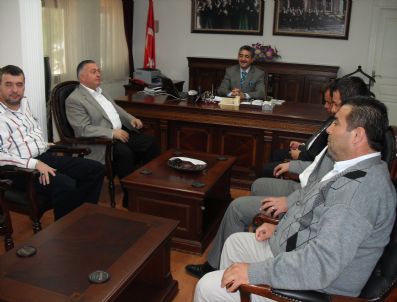 İNSANOĞLU - Söke Mhp'den Müftlük Ziyareti