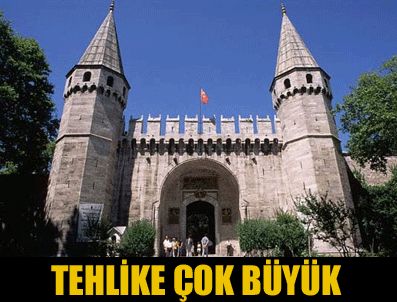 Topkapı Sarayında Marmaray depremi!