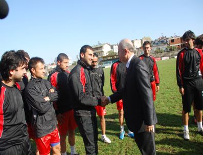 Fatsa Belediyespor'a Kaymakam Morali