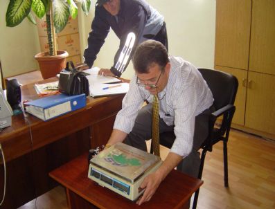 Hisarcık'ta Ölçü Ve Tartı Aletleri Denetimi