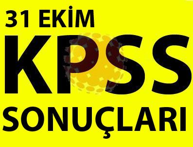 31 Ekim KPSS Sınavı Sonuçları ÖSYM tarafından açıklanacak