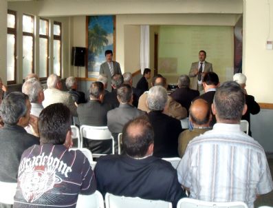 EĞERCI - Eğerci'de Çiftçi Bilgilendirme Toplantısı Yapıldı