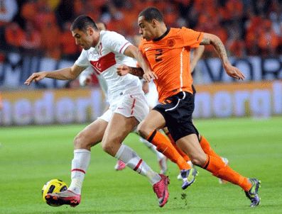 İBRAHIM AFELLAY - Hazırlık karşılaşması: Hollanda 1-0 Türkiye