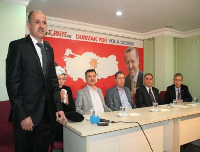 KÖKSAL TOPTAN - Ak Parti Zonguldak'ta Bayramlaşmaya Yoğun Katılım