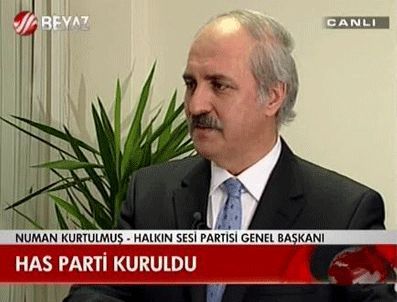 HALKıN SESI PARTISI - Numan Kurtulmuş HAS Parti'yi kurdu