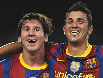 DAVİD VİLLA - Barcelona Almeria maçı golleri izle