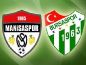 Manisaspor Bursaspor maçı özeti ve maçtan notlar (Bursaspor 2 golle yendi)