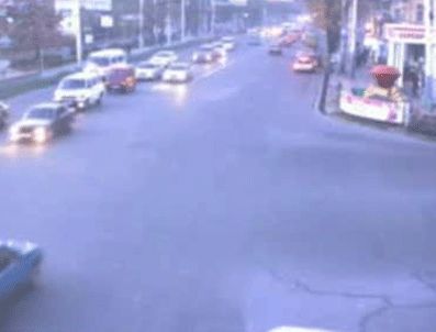 BISKEK - Kırmızı ışıkta durmayınca .....