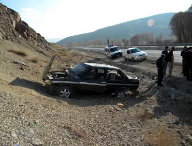 Lastiği Patlayan Otomobil Takla Attı: 5 Yaralı