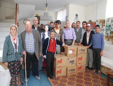 NURETTIN ATEŞ - Silifke'de Engellilere Gıda Yardımı