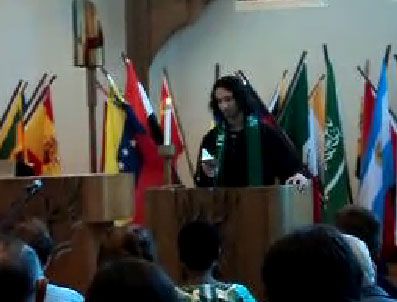 OĞLAN - Müslüman genç kilisede Meryem Suresi'ni okudu