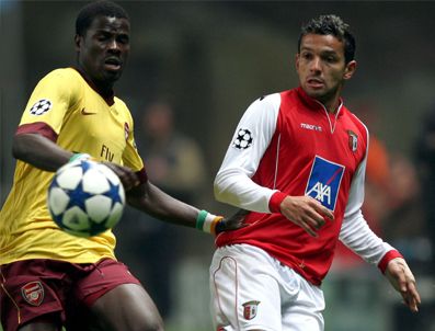FABREGAS - Braga sahasında ağırladığı Arsenal'i 2-0 mağlup etti