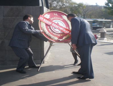 MEHMET OKUR - Öğretmenler Günü Gaziantep'te De Kutlandı