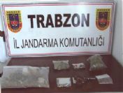 Trabzon'da Jandarmadan Uyuşturucu Operasyonu
