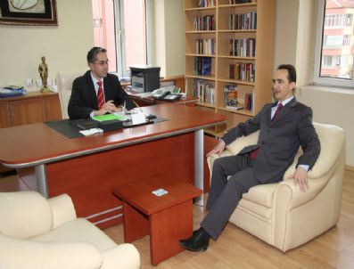 NURULLAH AKTAŞ - Yozgat Cumhuriyet Başsavcısı Mustafa Celal Ertürk'den Veda Ziyareti