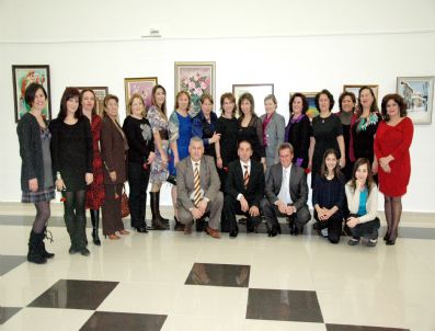 Denizlili Ressamlar Eserleriyle Muğla'da Görücüye Çıktı