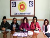 İl Kadın Platformundan 'Kadına Yönelik Şiddete Hayır'